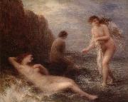 Henri Fantin-Latour Au bord de la mer oil painting reproduction